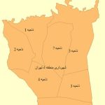 شیپ فایل نواحی منطقه ۵ تهران