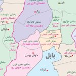 تقسیمات سیاسی استان مازندران 1402