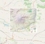 تست نقشه دماوند روی OpenStreetMap