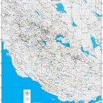 نقشه مناطق چهارگانه محیط زیست فارس