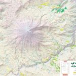 نقشه کوه دماوند