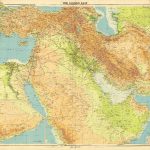 نقشه خاورمیانه 1938 میلادی