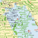 Energy map of the Middle East 1991