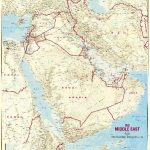 نقشه خاورمیانه 1991 میلادی