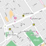 نقشه شاهدشهر تهران با کیفیت بالا