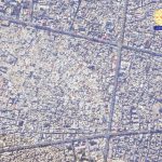 نقشه ماهواره ای بازار بزرگ تهران