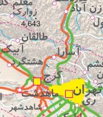 نقشه ایران با کیفیت بالا برای چاپ