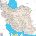 نقشه دیواری ایران