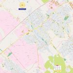 نقشه شهر گلستان در استان تهران