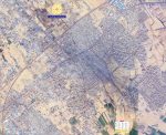 نقشه ماهواره ای شهر گلستان