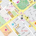 نقشه نسیم شهر در استان تهران