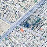 تصویر ماهواره ای شهر مهر در استان فارس