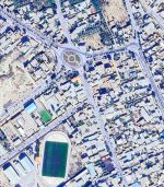 عکس ماهواره ای شهر فراشبند در استان فارس