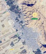 تصویر ماهواره ای شهر فراشبند