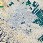 تصویر ماهواره ای شهر مهر