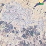 نقشه ماهواره ای شهر قیر