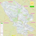نقشه شهرستان فیروزآباد