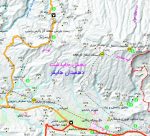 نقشه شهرستان فیروزآباد - تصویر 2