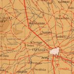 Isfahan topo map 500000