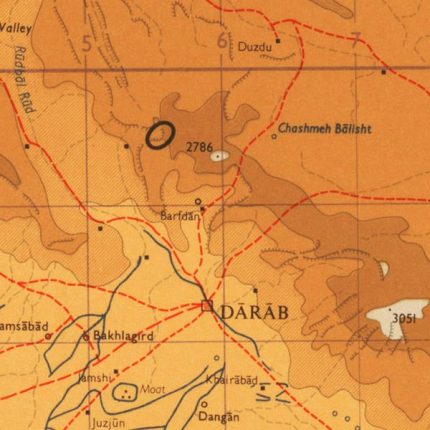Saidabad topo map 500000