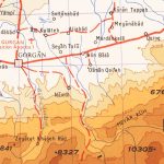 Shahrud topo map 500000