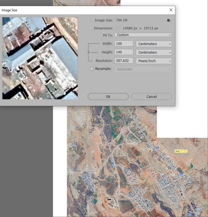 change image size in photoshop with high quality