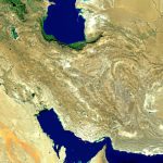 تصویر ماهواره ای ایران