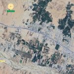 تصویر ماهواره ای شهر باب انار خفر