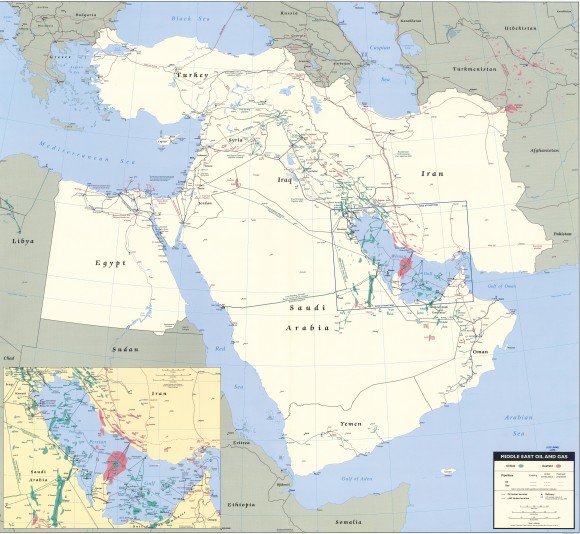 میادین نفت و گاز خاورمیانه 2007 میلادی میادین نفت و گاز خاورمیانه 2007 میلادی