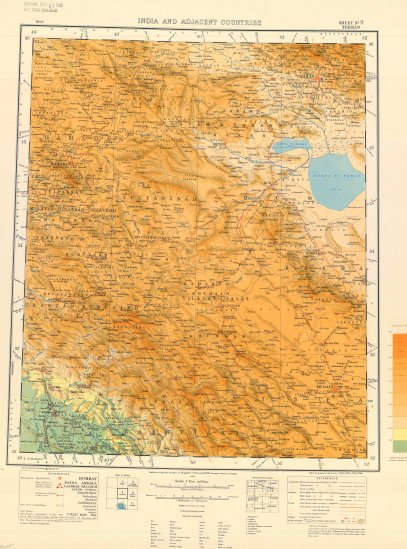 نقشه تهران 1937 میلادی