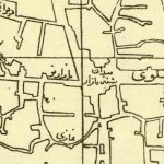 نقشه قدیم بهبهان در سال 1328 شمسی