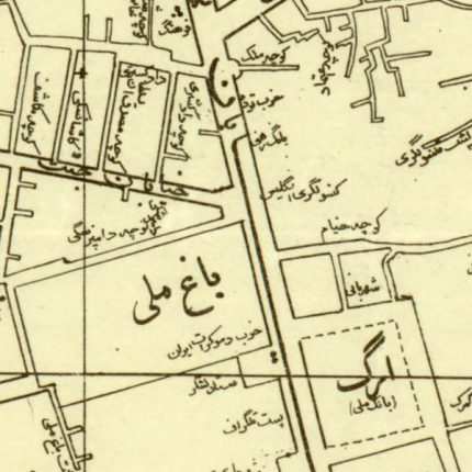 نقشه قدیم مشهد