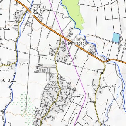 توپوگرافی استان مازندران