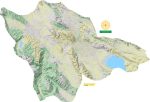 توپوگرافی شهرستان شیراز