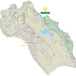 توپوگرافی شهرستان کازرون