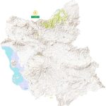 نقشه توپوگرافی استان آذربایجان شرقی