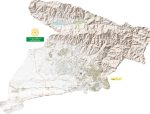 نقشه توپوگرافی استان تهران