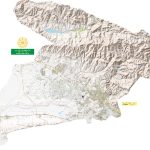 نقشه توپوگرافی استان تهران