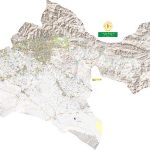 نقشه توپوگرافی استان تهران