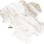 نقشه توپوگرافی استان زنجان