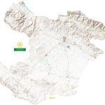 نقشه توپوگرافی استان قزوین