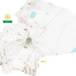 نقشه توپوگرافی استان قم